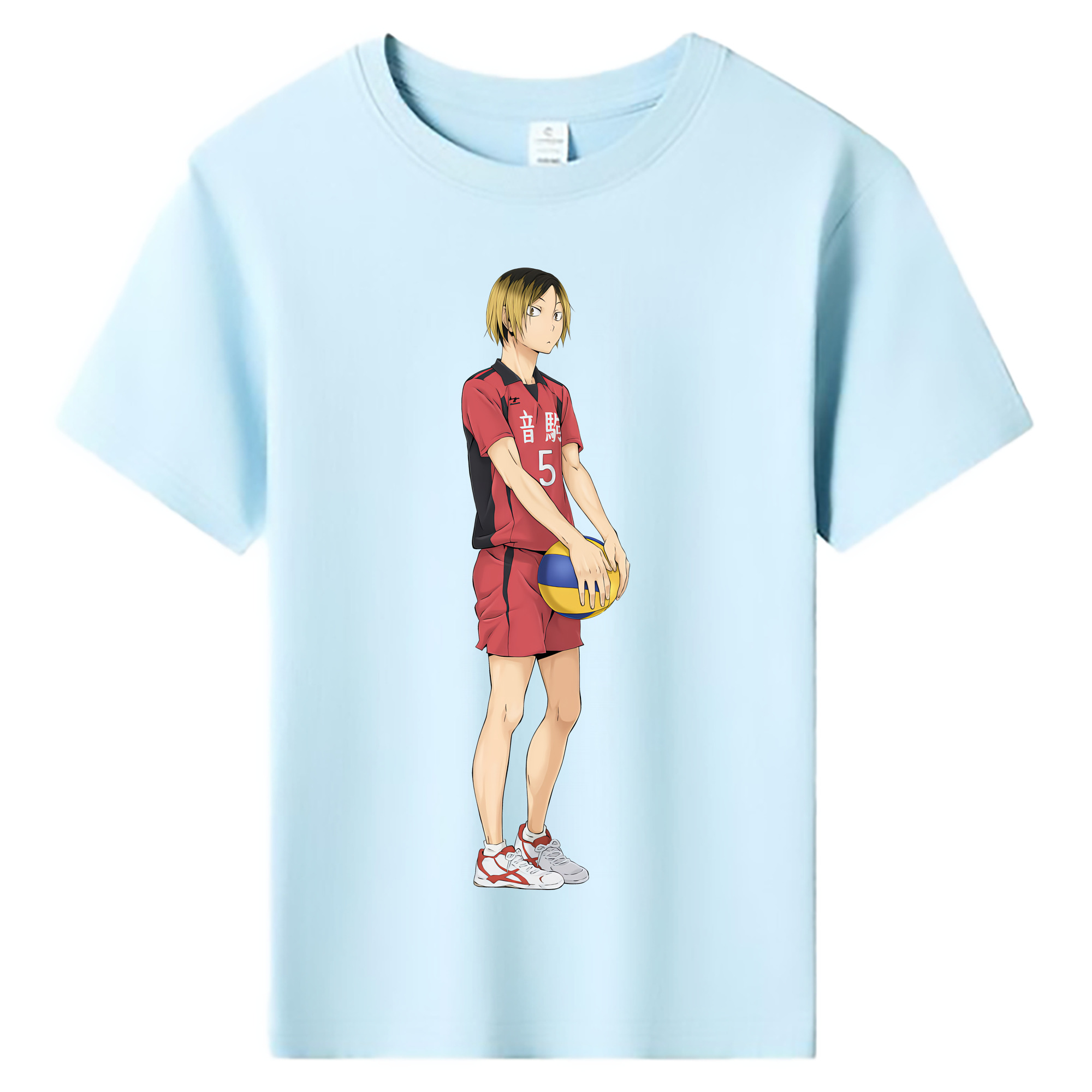 （画像用） ハイキュー!! Haikyu!! 綿100％キッズTシャツ（フロントプリント）